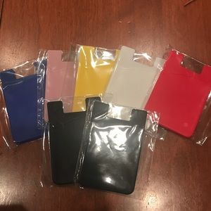 7 phone card holder stickies!